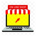 Online Shop Online Geschaft Symbol