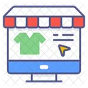 Online Shop E Commerce Online Shopping Symbol