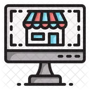 Online Shop Store Commerce Icon