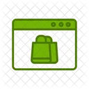 Online Shop Online Shopping Bag Icon