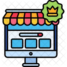 Online Shop Credit  Icon