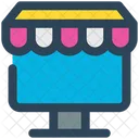 Ecommerce Computer Online Icon