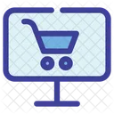 Online Shop E Commerce Cart Icon