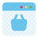 Online Shop Ecommerce Commerce Icon