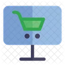 Online Shop Ecommerce Market Icon