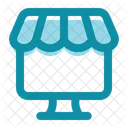 Online Shop Marketing Ecommerce Icon