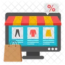 Online Shop Online Store Web Shop Icon