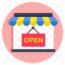 Online Shop Open Online Store E Shop Icon