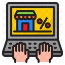 Online Shoping Shop Market Icon