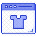 Online Shopping Website Shop Icon