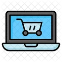Online Shopping Laptop Shop Icône