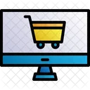 Online Shopping Business Seo Icon