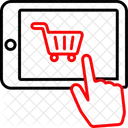 Online Shopping Kleiderkauf Online Boutique Symbol