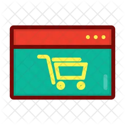 Online Einkaufen  Symbol