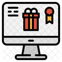 Online Shoping Gift Icon