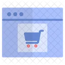 Webshopping Cart Trolley Icon