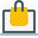 Laptop Bag Shopping Icon