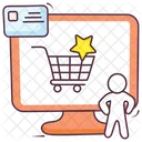 Online Shopping Eshopping Buy Online Icon