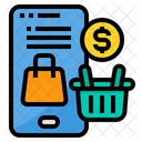 Marketing Smartphone Online Icon