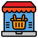 Market Shoppping Laptop Icon