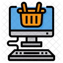 Shopping Computer Ecommerce Icon
