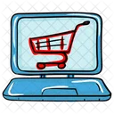 온라인 쇼핑 온라인 구매 온라인 구매 아이콘
