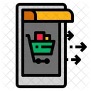 Online Internet Shopping Icon