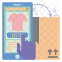 쇼핑 온라인 구매 아이콘