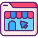 Online Shopping Ecommerce Shopping Icon