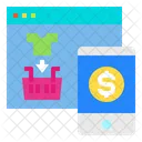 Website Online Shopping Icon