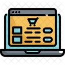 Payment Laptop Shopping Icon
