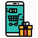 Shopping Online Money Icon
