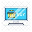 Nline Shopping Commerce Icon