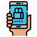 Online Shopping Smartphone Icon