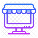 Online Shopping Shopping Cart Icon
