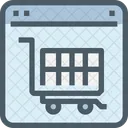 E Commerce Website Online Icon