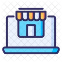 Online Shopping Shop Store Icon