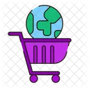 Ecommerce Trolley Cart Icon