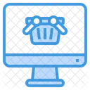 Online Shopping Shop Basket Icon