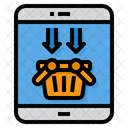 Online Shopping Shop Basket Icon