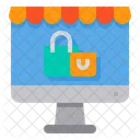 Online Shopping Online Store Shopping Bag Icon