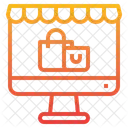 Online Shopping Online Store Shopping Bag Icon