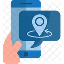 Online Shopping Location Ecommerce Icon