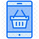 Online Shopping Mobile Smartphone Icon