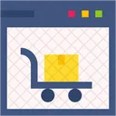 Online Shopping Online Shop Grow Shop Icon