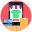 Online Order Online Shopping Ecommerce Icon