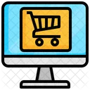 Online Shopping E Commerce Medical Icon