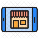 Online Shopping Mobile Nshopping Online Shop Icon