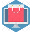 Online Shopping Internet Icon