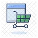 Online Shopping Shopping Website Shopping Cart Icon